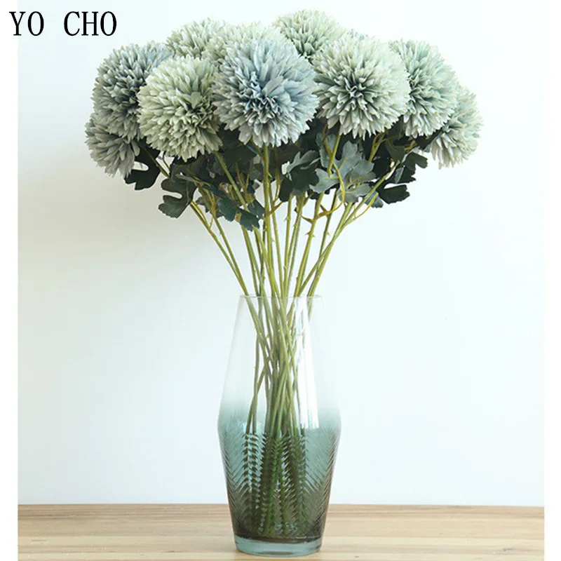 50cm Plastic Manmade Artificial Fake Flower Green Plant Leave Home Bedroom Decor