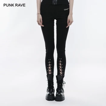 PUNK RAVE Women's Daily Punk Skinny Pencil Pants Daily Punk Hollow Out Stretch Woven Casual Pants Fashion Hip Hop Streetwear
PUNK RAVE Women's Daily Punk Skinny Pencil Pants Daily Punk Hollow Out Stretch Woven Casual Pants Fashion Hip Hop Streetwear