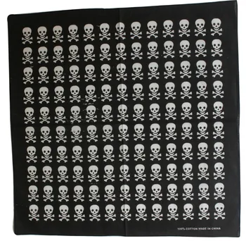 2019 New Fashionable 100% Cotton Black White Punk skull Head Bandana For Men
2019 New Fashionable 100% Cotton Black White Punk skull Head Bandana For Men
