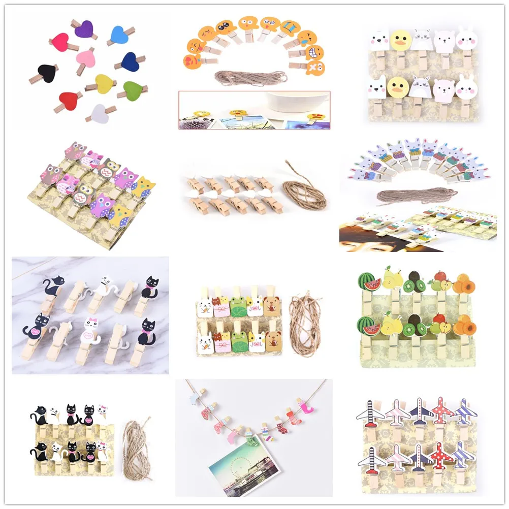 10PCS Mini Cartoon Animal Wooden Clothes Photo Paper Peg Pin Clothespin Craft Clips School Office Stationery
10PCS Mini Cartoon Animal Wooden Clothes Photo Paper Peg Pin Clothespin Craft Clips School Office Stationery