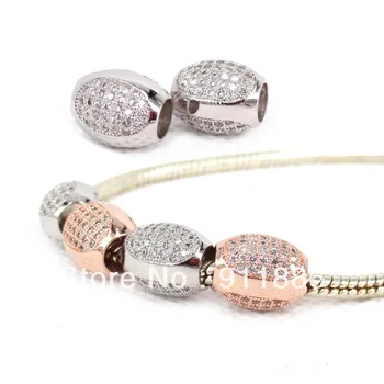 Free Shipping NEW DIY Manual Jewelry 18K Gold Mosaic Zircon Metal Beads Fit Pandora Bracelets Necklace Chain With Large Hole
Free Shipping NEW DIY Manual Jewelry 18K Gold Mosaic Zircon Metal Beads Fit Pandora Bracelets Necklace Chain With Large Hole