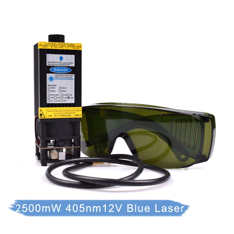 Laser head 500mw2.5w3.5w/5.5w/7w 405nm 12V Blue Laser module Modulation For DIY CNC Laser engraver Adjustable Focus laser cutter
Laser head 500mw2.5w3.5w/5.5w/7w 405nm 12V Blue Laser module Modulation For DIY CNC Laser engraver Adjustable Focus laser cutter