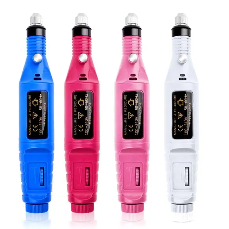 Mini Electronic Nail Drill Bit Sanding Nail Care Nail Polisher Nursing Kit Drill Manicure Pedicure Tool for Removing Acrylic Gel
Mini Electronic Nail Drill Bit Sanding Nail Care Nail Polisher Nursing Kit Drill Manicure Pedicure Tool for Removing Acrylic Gel