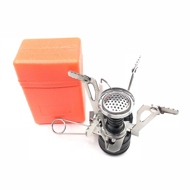 Gas Stove Super Lightweight Mini Pocket Outdoor Cooking Burner Folding Camping Gas Stove 3000W Outdoor Stove
Gas Stove Super Lightweight Mini Pocket Outdoor Cooking Burner Folding Camping Gas Stove 3000W Outdoor Stove
