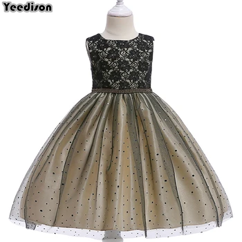 2018 New Flower Girl Princess Dress Mesh Sequins Party Kids Dresses For Girls Wedding Dress 14 Years Sleeveless Children Costume
2018 New Flower Girl Princess Dress Mesh Sequins Party Kids Dresses For Girls Wedding Dress 14 Years Sleeveless Children Costume