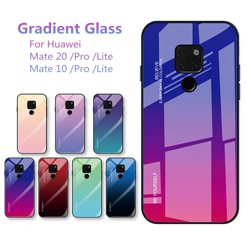 Mate 20 Lite Glass Case For Huawei Mate 20 Pro Mate 20 20X Case Gradient Tempered Glass Silicon Protective full Cover Case Shell
Mate 20 Lite Glass Case For Huawei Mate 20 Pro Mate 20 20X Case Gradient Tempered Glass Silicon Protective full Cover Case Shell