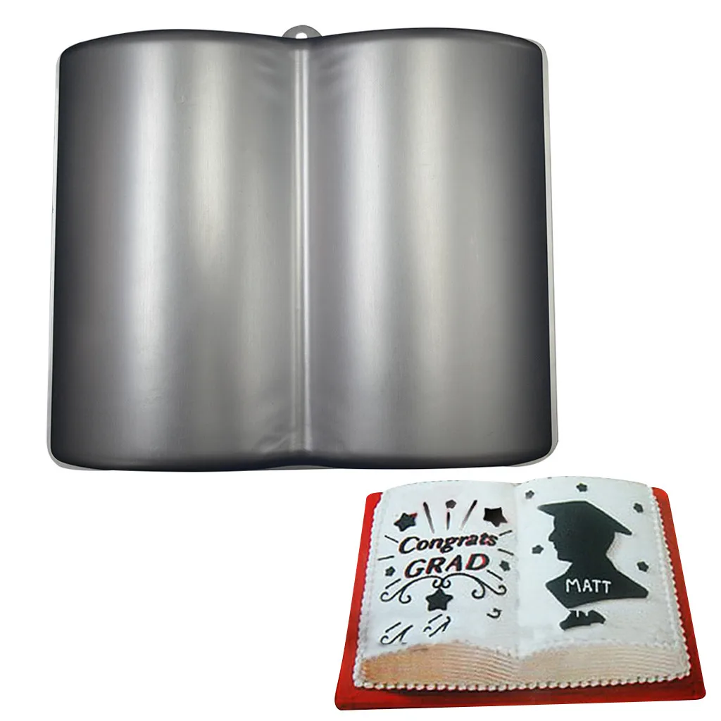Creative durable Aluminum alloy Baking Mold Book Cake Decoration Cake Baking Tray Bread Moulds Decorative Kitchen Cooking Tool
Creative durable Aluminum alloy Baking Mold Book Cake Decoration Cake Baking Tray Bread Moulds Decorative Kitchen Cooking Tool