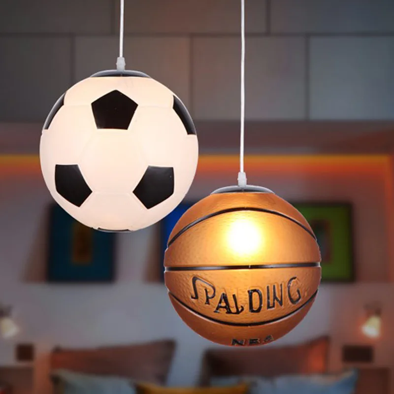 Football Glass Pendant Lights Basketball Pendant Lamp Kitchen Hanglamp Bedroom Restaurant Children Room Decor Light Fixtures
Football Glass Pendant Lights Basketball Pendant Lamp Kitchen Hanglamp Bedroom Restaurant Children Room Decor Light Fixtures