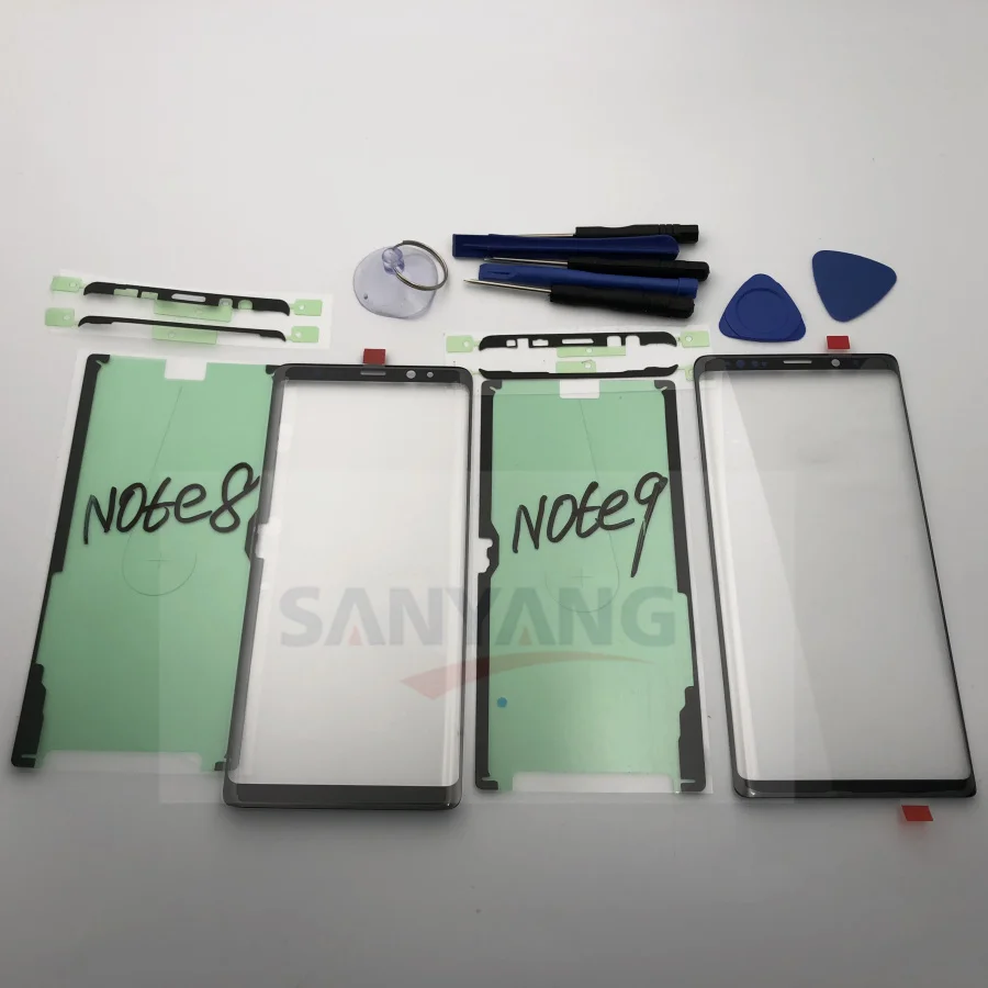 Note8 LCD Front Glass Outer Lens For Samsung Galaxy Note 8 N950 note 9 N960 Broken Touch Screen Replacement Repair Adhesive
Note8 LCD Front Glass Outer Lens For Samsung Galaxy Note 8 N950 note 9 N960 Broken Touch Screen Replacement Repair Adhesive