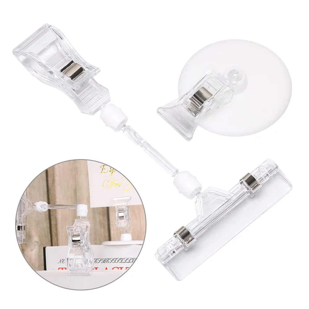 Height Transparent Plastic Double Clips Adjustable Pop Sign Card Display Holder Advertising Folder 2020 New Arrival High Quality
Height Transparent Plastic Double Clips Adjustable Pop Sign Card Display Holder Advertising Folder 2020 New Arrival High Quality