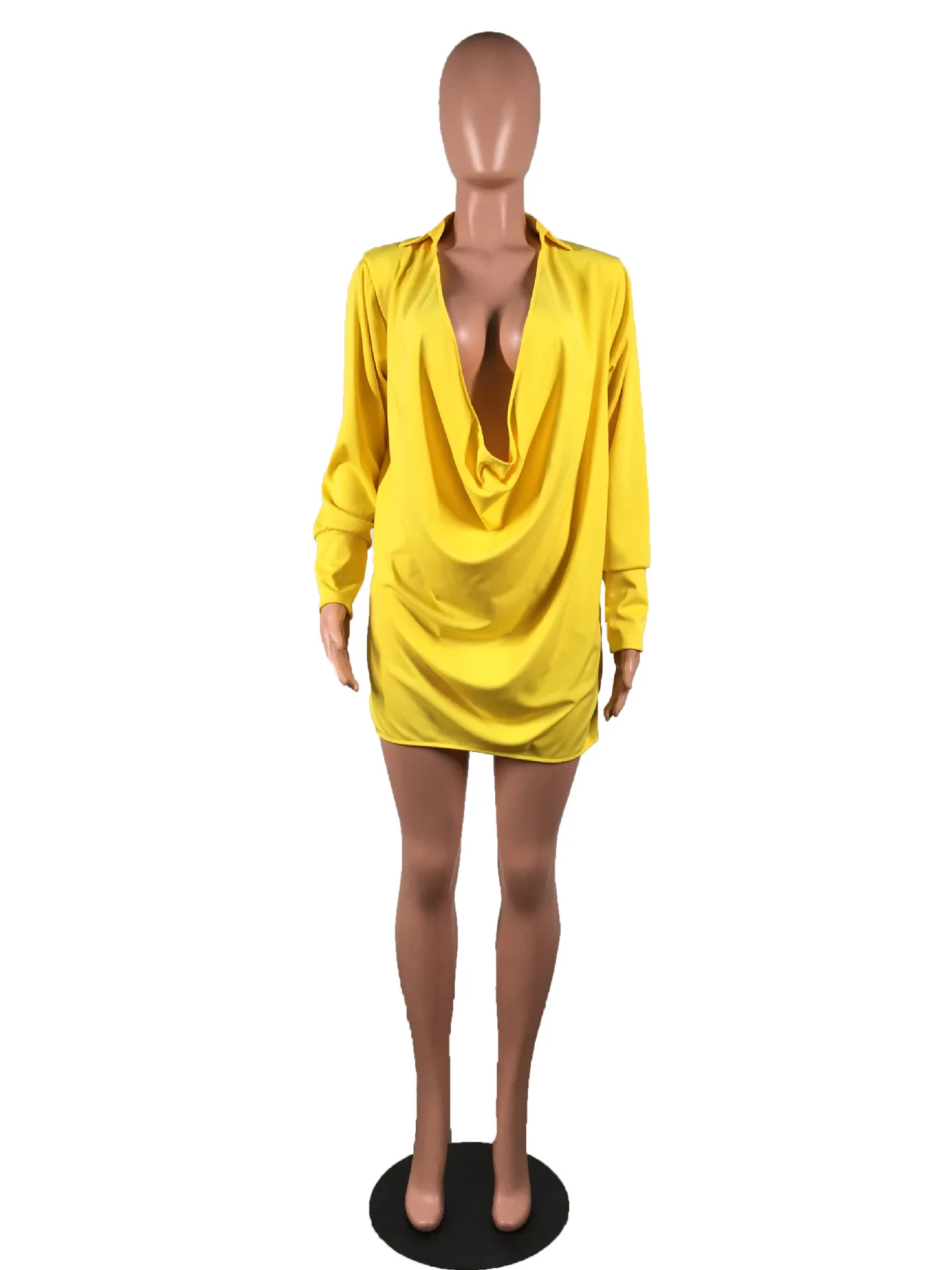 Sexy Pure Color Bohemian Maxi Dresses for Women Long Sleeve V Neck Summer Beach Dresses Night Club Short Vestidos
Sexy Pure Color Bohemian Maxi Dresses for Women Long Sleeve V Neck Summer Beach Dresses Night Club Short Vestidos