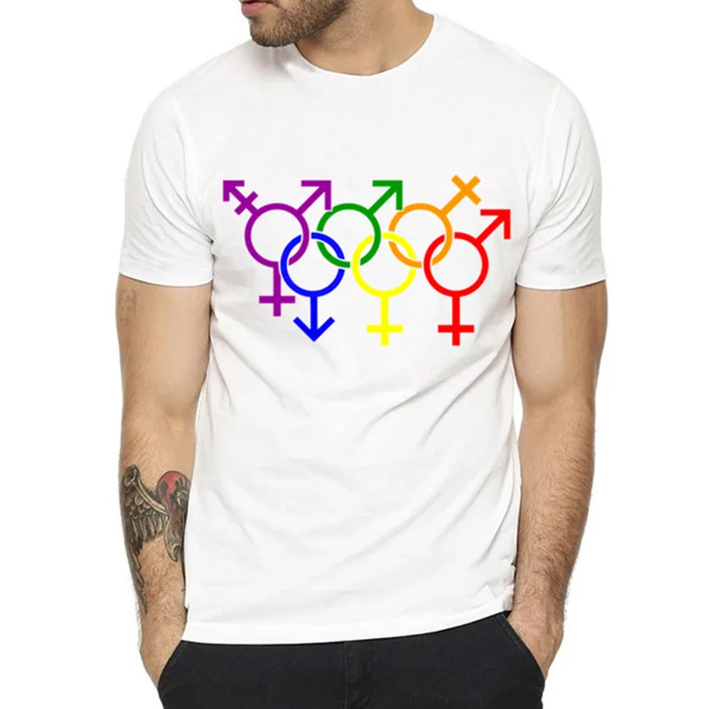 Klorify/футболка с ЛГБТ футболка радужной надписью Gay Pride для мальчиков и девочек