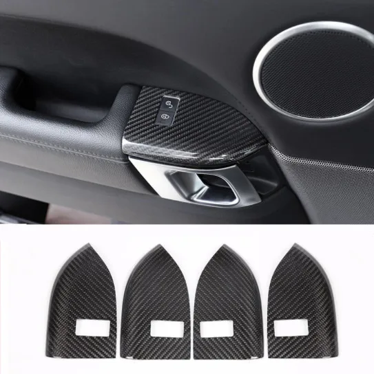4pcs Real Carbon Fiber Car Child Lock button Cover Tim Accessories For Landrover Range Rover Sport RR Sport 2014-2017
4pcs Real Carbon Fiber Car Child Lock button Cover Tim Accessories For Landrover Range Rover Sport RR Sport 2014-2017