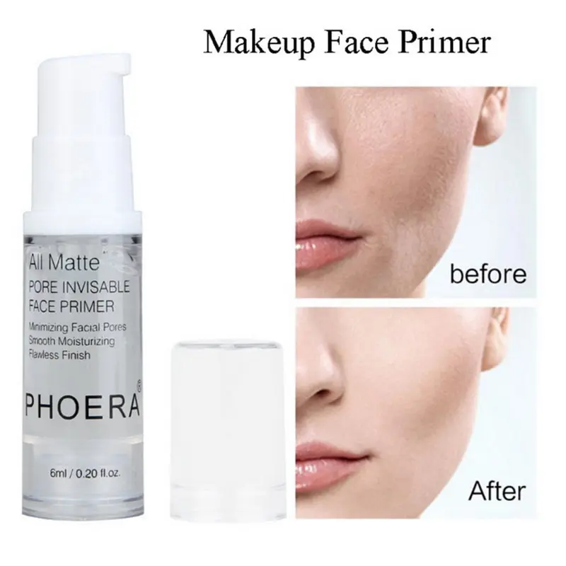 PHOERA Brand Pores Facial Primer Liquid Make Up Face Primer Smooth Moisturizer Makeup Base Maquiagem Perfect Matte
PHOERA Brand Pores Facial Primer Liquid Make Up Face Primer Smooth Moisturizer Makeup Base Maquiagem Perfect Matte
