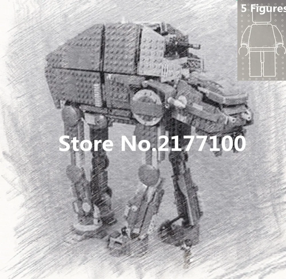 New Star series The Motorized Walking AT-AT Model Building Blocks set Compatible 75189 classic Toys for children
New Star series The Motorized Walking AT-AT Model Building Blocks set Compatible 75189 classic Toys for children