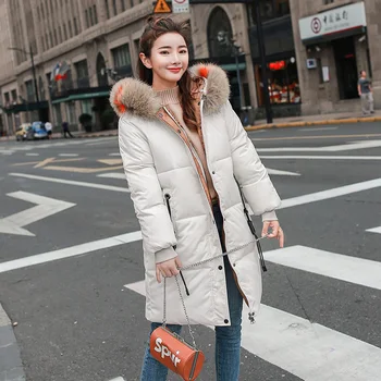 KUYOMENS Thick Hooded Fur Collar Cotton Long Parka Women Winter Coat Jacket 2018 Clothing for Mujer Feminine
KUYOMENS Thick Hooded Fur Collar Cotton Long Parka Women Winter Coat Jacket 2018 Clothing for Mujer Feminine