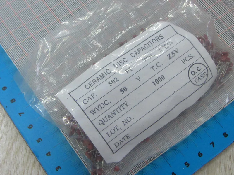 1000pcs/lot High Quality 5NF 502 50V Ceramic dielectric Capacitor 5NF 502 50V dip ceramic capacitors 5NF
1000pcs/lot High Quality 5NF 502 50V Ceramic dielectric Capacitor 5NF 502 50V dip ceramic capacitors 5NF