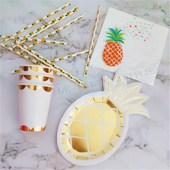 8 Sets Foil Gold Pineapple Paper Tableware Paper Plates Dishes Cups Napkin Bridal Shower Baby Showers Kids Birthdays Decorations
8 Sets Foil Gold Pineapple Paper Tableware Paper Plates Dishes Cups Napkin Bridal Shower Baby Showers Kids Birthdays Decorations
