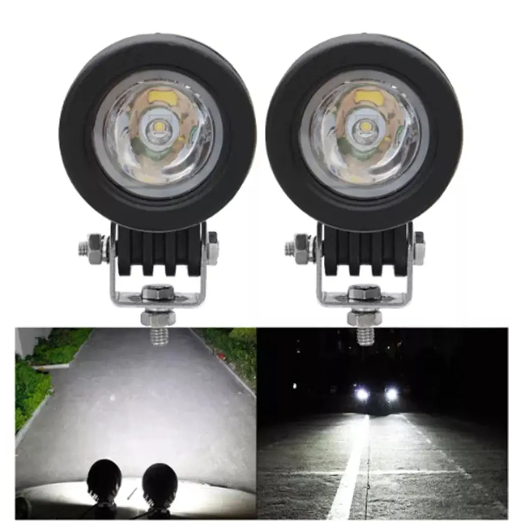 LED Lights 2" inch Round 10 Watt LED Work Light For ATV UTV Off Road 4X4 Polaris Motorcycle Accessories
LED Lights 2" inch Round 10 Watt LED Work Light For ATV UTV Off Road 4X4 Polaris Motorcycle Accessories