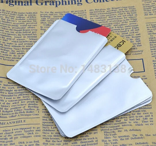 200pcs Anti Scan RFID Blocking Sleeve for Credit Card to Secure your Identity ATM Debit Contactless ID Protector blocker
200pcs Anti Scan RFID Blocking Sleeve for Credit Card to Secure your Identity ATM Debit Contactless ID Protector blocker