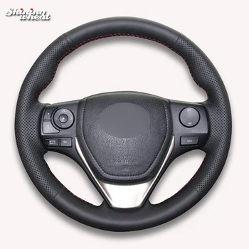 Shining wheat Black Artificial Leather Steering Wheel Cover for Toyota RAV4 2013-2018 Toyota Corolla 2014-2017 Auris 2013-16 
Shining wheat Black Artificial Leather Steering Wheel Cover for Toyota RAV4 2013-2018 Toyota Corolla 2014-2017 Auris 2013-16