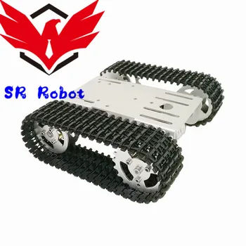 New mini T101 Smart Robot Tank Chassis Tracked Car Platform with 33GB-520 Motor for DIY Robot Graduation RC Robot Toy Part
New mini T101 Smart Robot Tank Chassis Tracked Car Platform with 33GB-520 Motor for DIY Robot Graduation RC Robot Toy Part
