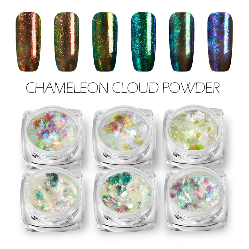 Saviland Cloud Chameleon Nail Powder Irregular Paillette Star and Mirror effects Manicure Glitter Flakes Nail Art Decoration
Saviland Cloud Chameleon Nail Powder Irregular Paillette Star and Mirror effects Manicure Glitter Flakes Nail Art Decoration