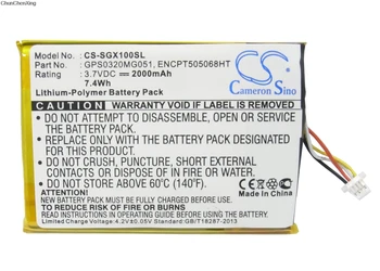Cameron Sino 2000mAh Battery GPS0320MG051 for SkyGolf SkyCaddie SGX, SGX GPS Rangefinder, SGXw, SGX-W, SGX-W Rangefinder
Cameron Sino 2000mAh Battery GPS0320MG051 for SkyGolf SkyCaddie SGX, SGX GPS Rangefinder, SGXw, SGX-W, SGX-W Rangefinder