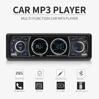 Excelvan 8808 1 Din Car Radios 4 Inch Car Stereo MP3 Music Player Support Bluetooth Dual USB TF AUX FM AM Hands Free Calling image
