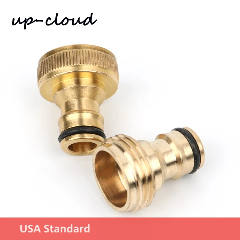 2pcs NPT 3/4" thread quick connector garden water gun joint USA Standard thread connector faucet tap adapter water pipe/hose
2pcs NPT 3/4" thread quick connector garden water gun joint USA Standard thread connector faucet tap adapter water pipe/hose