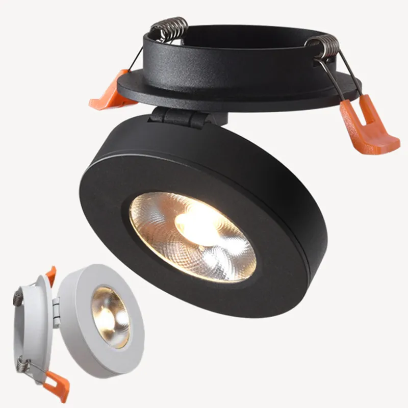 1Pcs Dimmable 5W-12W Ultra Slim LED Embedded Down Lamp, 90 Degree Foldable and 360 Degree Rotatable COB LED Ceiling Spot Light
1Pcs Dimmable 5W-12W Ultra Slim LED Embedded Down Lamp, 90 Degree Foldable and 360 Degree Rotatable COB LED Ceiling Spot Light