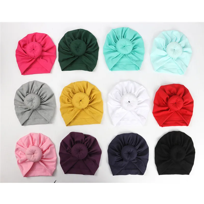 Baby girls Solid Color Donut Hats BeBe Turban Hood Knotted Cap Headscarf Kids Cotton Soft Cute Hats Newborn Head Accessories
Baby girls Solid Color Donut Hats BeBe Turban Hood Knotted Cap Headscarf Kids Cotton Soft Cute Hats Newborn Head Accessories