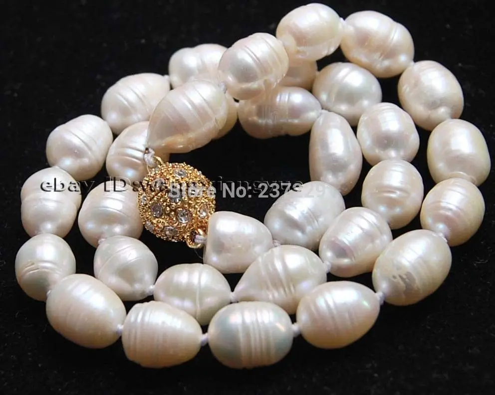 Wholesale price FREE SHIPPING ^^^Big 10-11MM Natural white akoya cultured pearl necklace Magnet Clasp 18
Wholesale price FREE SHIPPING ^^^Big 10-11MM Natural white akoya cultured pearl necklace Magnet Clasp 18