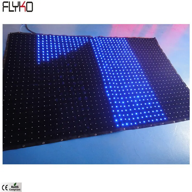 Led curtain for stage background P7cm 2x3m Factory price changeable and flexible high quality
Led curtain for stage background P7cm 2x3m Factory price changeable and flexible high quality