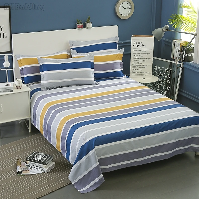 Home Textile Modern Colorful Stripes Bed Sheet 100% Cotton Cute Amimals Printing Flat Sheet Bed Line Twin Full Queen King Size
Home Textile Modern Colorful Stripes Bed Sheet 100% Cotton Cute Amimals Printing Flat Sheet Bed Line Twin Full Queen King Size
