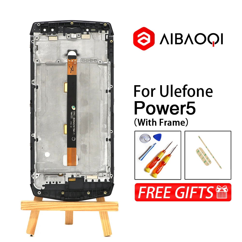 New Original Touch Screen+2160X1080 LCD Display+Frame Assembly Replacement For Ulefone Power 5/Power 5s 6.0" MTK6763 Android 8.1
New Original Touch Screen+2160X1080 LCD Display+Frame Assembly Replacement For Ulefone Power 5/Power 5s 6.0" MTK6763 Android 8.1