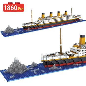 3D Ship Block Brick Compatible 5mm Building Blocks Tiranic Plastic Model DIY Educational Gift Children Toys
3D Ship Block Brick Compatible 5mm Building Blocks Tiranic Plastic Model DIY Educational Gift Children Toys