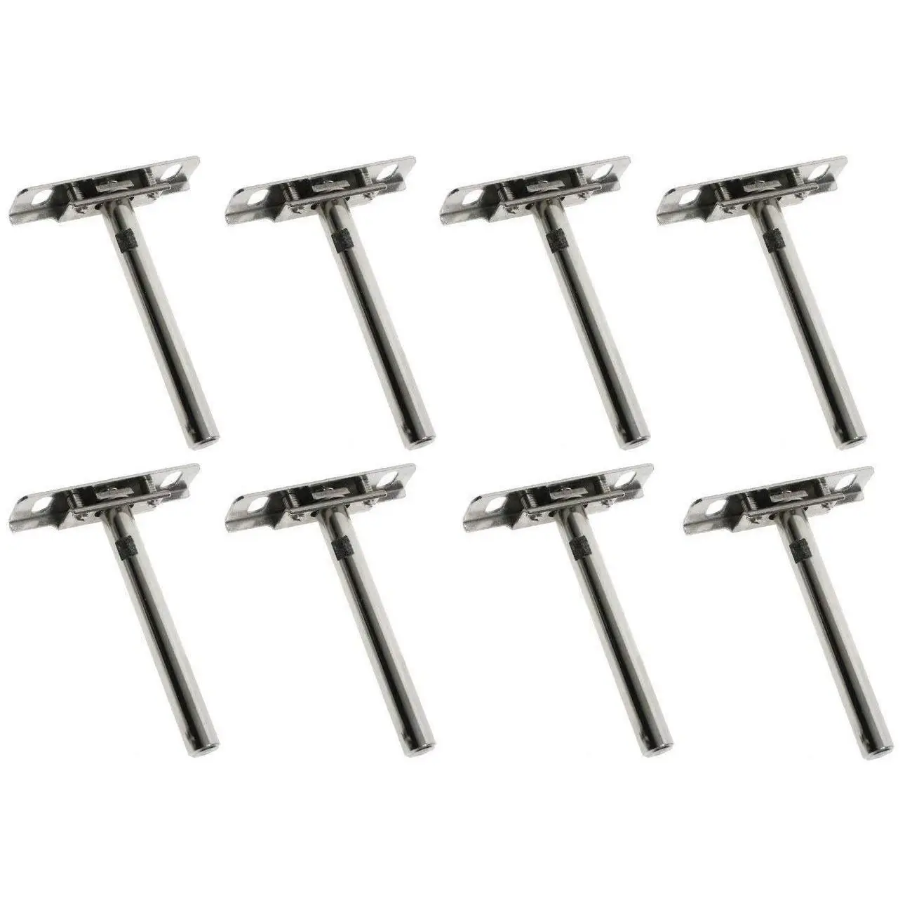 8 Pack Floating Blind Invisible Shelf Bracket Support Hardware Adjustable Blind Shelf Concealed Mount for Home Wall DIY Hidden
8 Pack Floating Blind Invisible Shelf Bracket Support Hardware Adjustable Blind Shelf Concealed Mount for Home Wall DIY Hidden