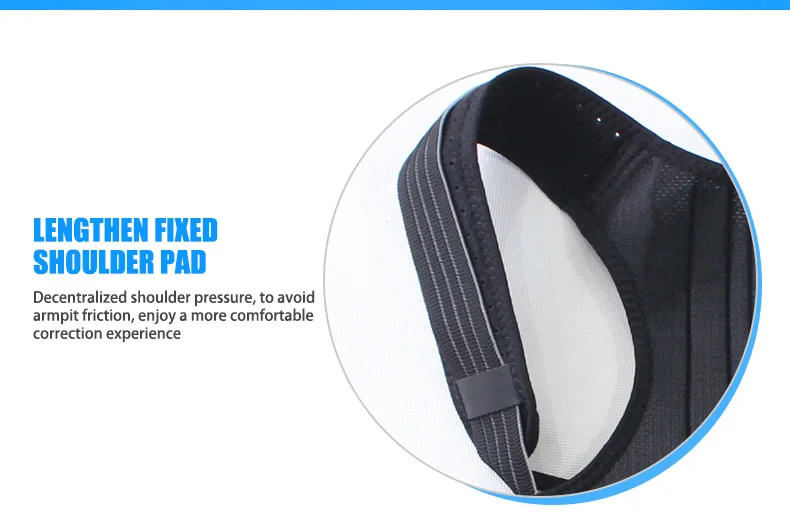 OPER adjustable Shoulder back belt posture corrector back support brace Posture belt Back Brace rectify health care   (1)