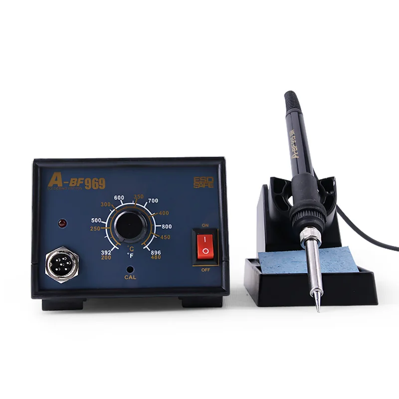 A-BF Industrial Grade Soldering Station Anti-static Constant Temperature Digital Display Soldering Station
A-BF Industrial Grade Soldering Station Anti-static Constant Temperature Digital Display Soldering Station