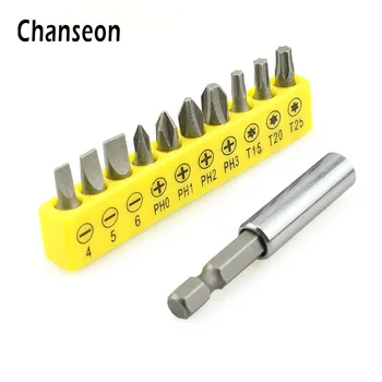 Chanseon 11pcs/set Repair Hand Tool CRV Precision Magnetic Screw Driver Torx Bit Hex Extend Holder
Chanseon 11pcs/set Repair Hand Tool CRV Precision Magnetic Screw Driver Torx Bit Hex Extend Holder