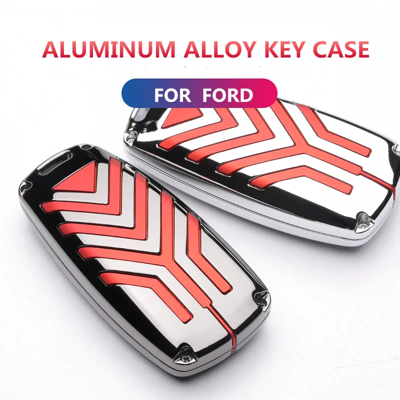 Zinc Alloy Car Key Cover Case For Ford EcoSport 2018- Keyless Fob Shell Skin Keyring Key Chain Holder Protector
Zinc Alloy Car Key Cover Case For Ford EcoSport 2018- Keyless Fob Shell Skin Keyring Key Chain Holder Protector