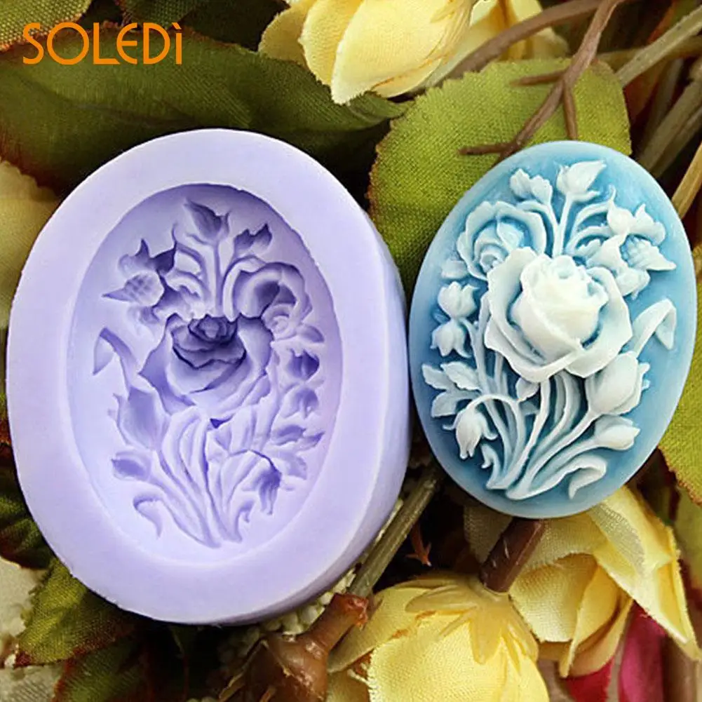 Silicone 3D Rose Flower Mold Cake Mold Fondant Cake Sugarcraft Candy Pastry Oval Mould Kitchen Bakeware Baking Tools Bake Mould
Silicone 3D Rose Flower Mold Cake Mold Fondant Cake Sugarcraft Candy Pastry Oval Mould Kitchen Bakeware Baking Tools Bake Mould