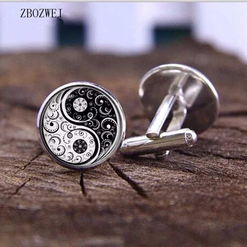 20mm Fashion Manual Cufflinks Tai Chi Rotary Wicca Gift Convex Magic High Quality Cufflinks
20mm Fashion Manual Cufflinks Tai Chi Rotary Wicca Gift Convex Magic High Quality Cufflinks