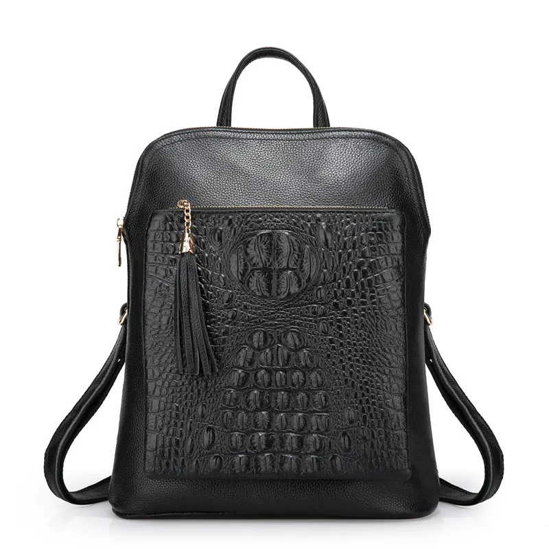 Fashion women genuine leather backpack lady real cow leather backpacks female shoulder bags girl schoolbag casual daypack Q0842
Fashion women genuine leather backpack lady real cow leather backpacks female shoulder bags girl schoolbag casual daypack Q0842