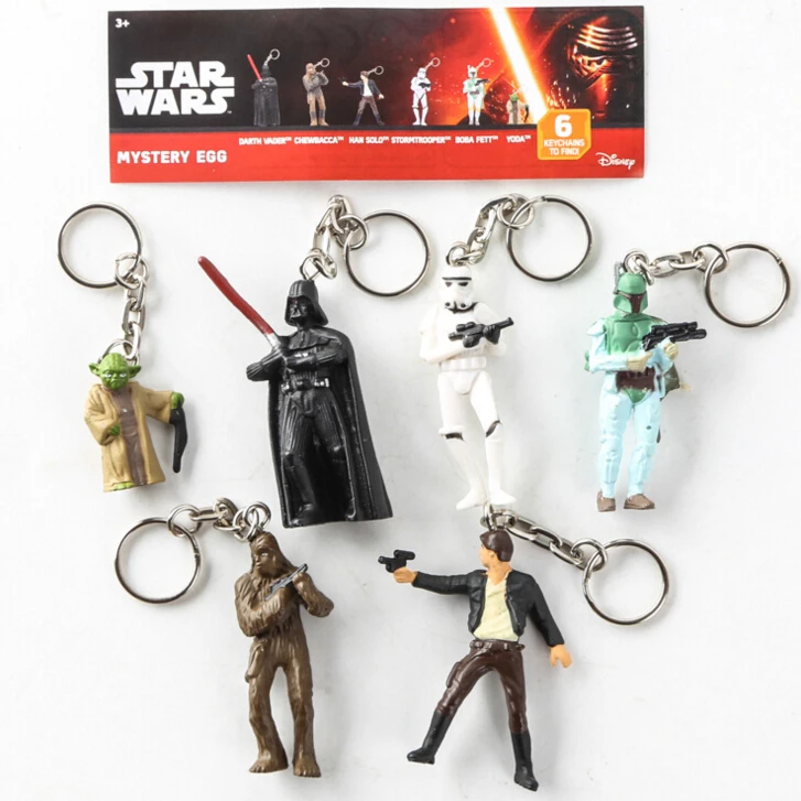 7 The Force Awakens Mini Keychain Darth Vader Anakin Skywalker Black Knight Yoda Keyrings Action Figures Toy
7 The Force Awakens Mini Keychain Darth Vader Anakin Skywalker Black Knight Yoda Keyrings Action Figures Toy
