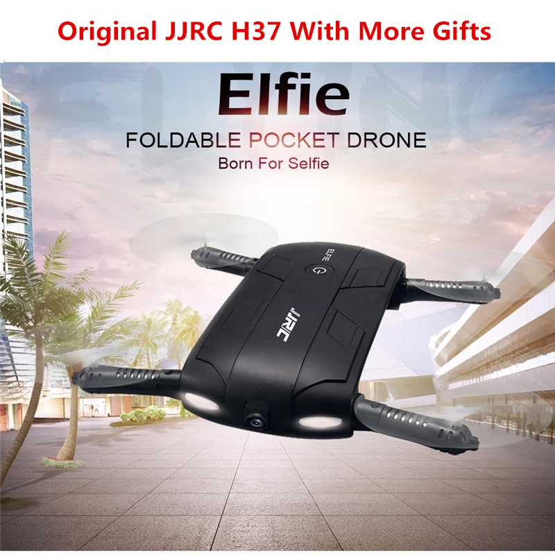 

JJRC H37 Elfie Foldable Mini RC Drone With Camera FPV Transmission Quadcopter RC Drone Helicopter WiFi Control VS JJRC H31 H36