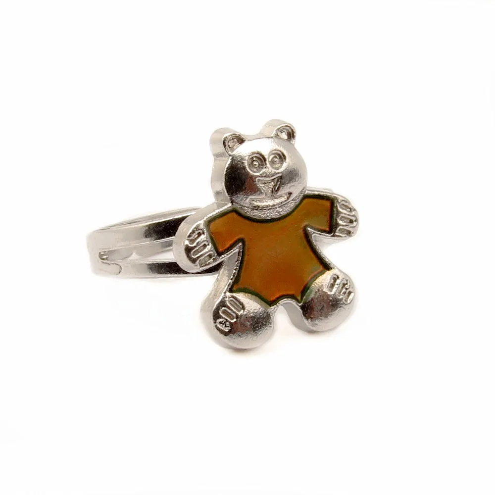 Mood rings for women Temperature color changing ring Adjustable bear Opening Rings jewelry
Mood rings for women Temperature color changing ring Adjustable bear Opening Rings jewelry