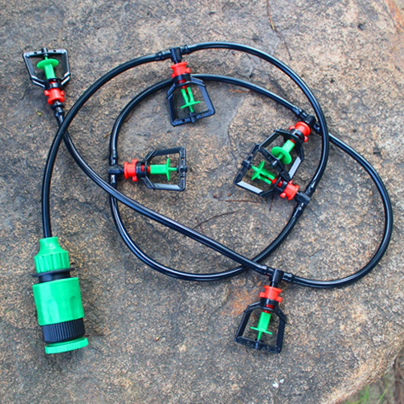 4/7mm DIY Micro Drip Irrigation System Rotating Nozzle Plant Automatic Self Watering Automatic Irrigation System Hose Kits
4/7mm DIY Micro Drip Irrigation System Rotating Nozzle Plant Automatic Self Watering Automatic Irrigation System Hose Kits