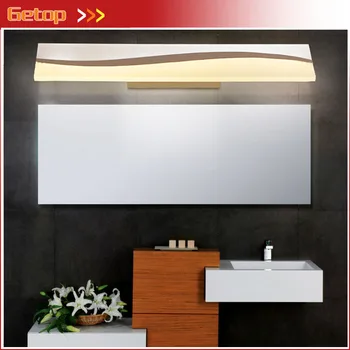 Modern Simple Mirror Front Wall Lamp Waterproof Fogproof LED Rectangle Makeup Light Bathroom Toilet Dressing Room Lamps
Modern Simple Mirror Front Wall Lamp Waterproof Fogproof LED Rectangle Makeup Light Bathroom Toilet Dressing Room Lamps